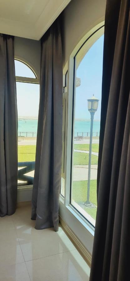 Tio Sea Resort Al Khor Exteriör bild View from the window of a room at the hotel